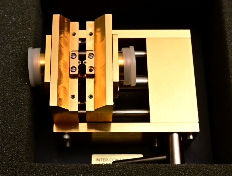 Inter-Continental Microwave TFC-1047 RF Test Fixture w/ Midsections Gold Plated
