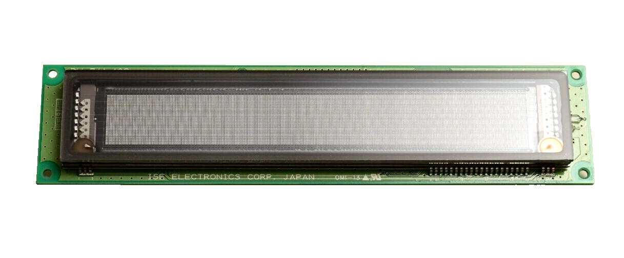 Noritake GU256X32-800A Vacuum Fluorescent Display VFD 5V Parallel/Serial *NLA*
