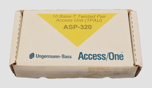 Ungermann-Bass ASP320-02 10Base-T Twisted Pair Access Unit NOS Access/One TPAU