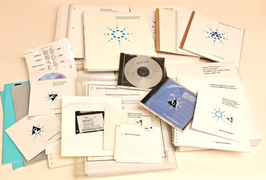 Agilent GS-9200 MCPA Test Set User Manuals CDs Disks PSI/PSG/PSA/ESG ~15lbs