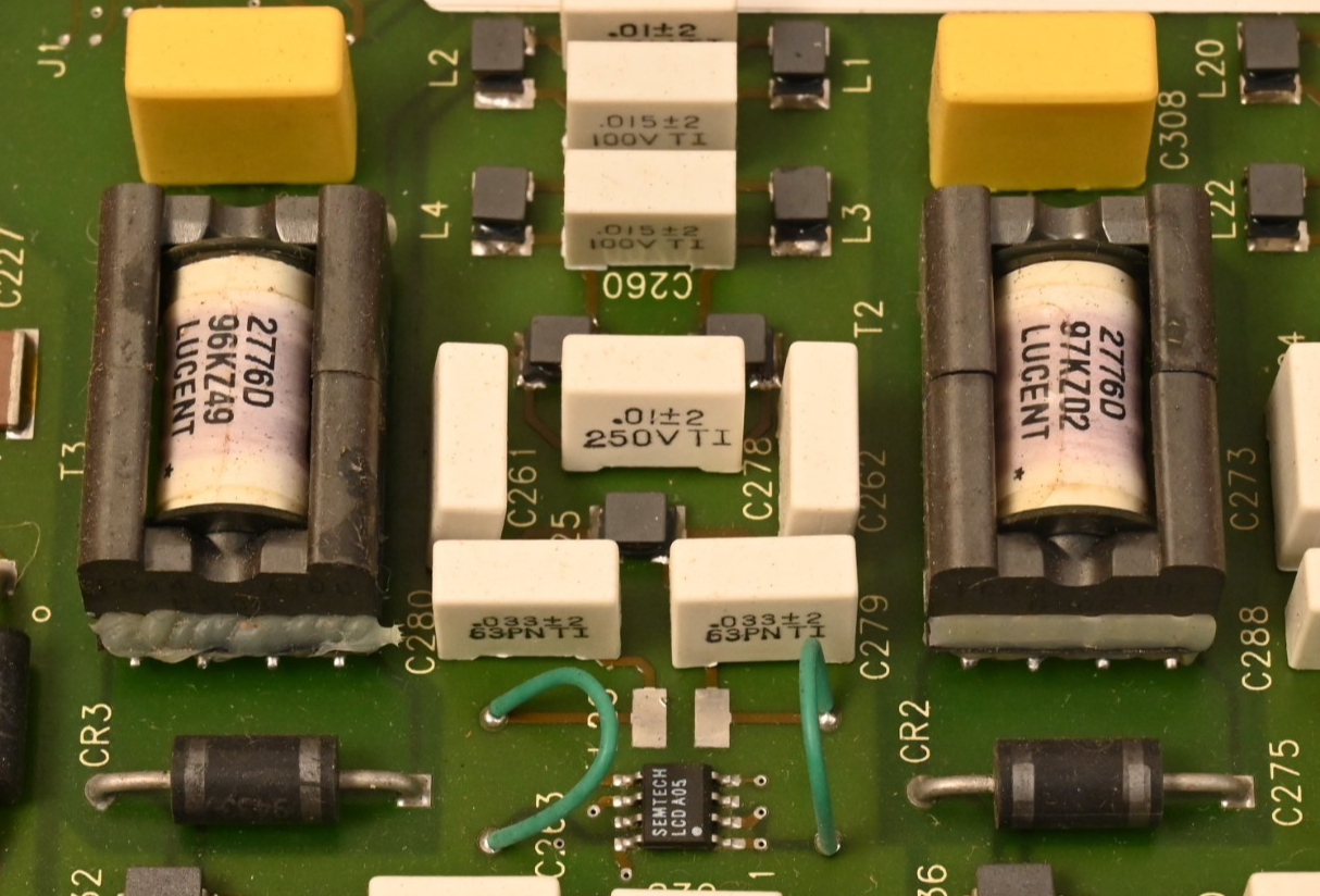 AG Communication Systems RADC Card Motorola MC68k Processor Micron SIMM-72 DRAM
