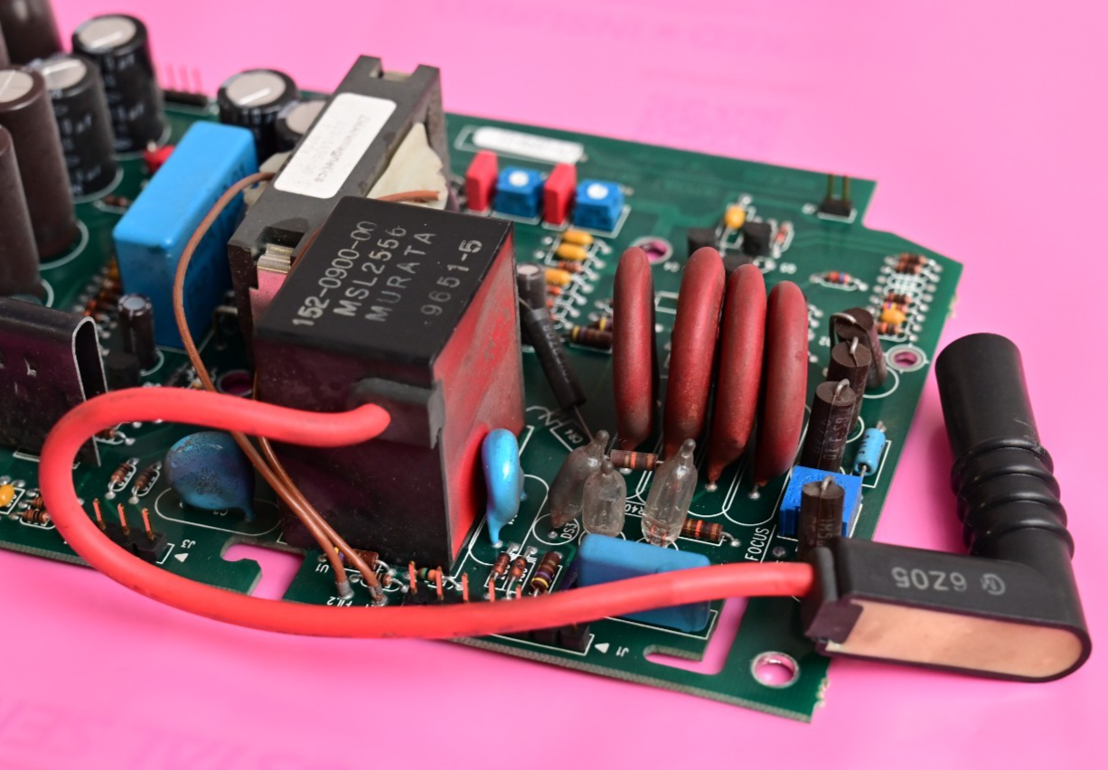 Tektronix 1720 Vectorscope High Voltage Board CRT Driver Flyback Transformer PCB