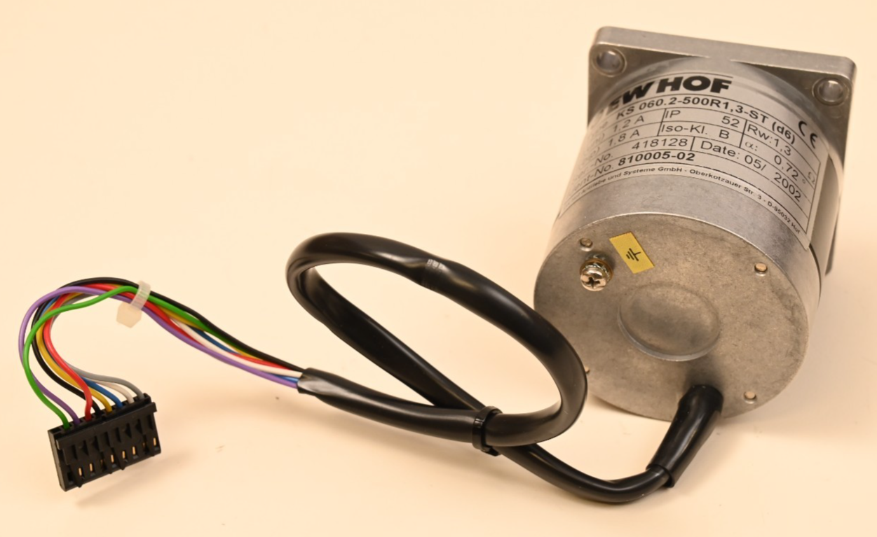 EW HOF KS 060.2-500R1,3-ST (d6) Stepper Motor MarXperts MAR345 Z-Axis
