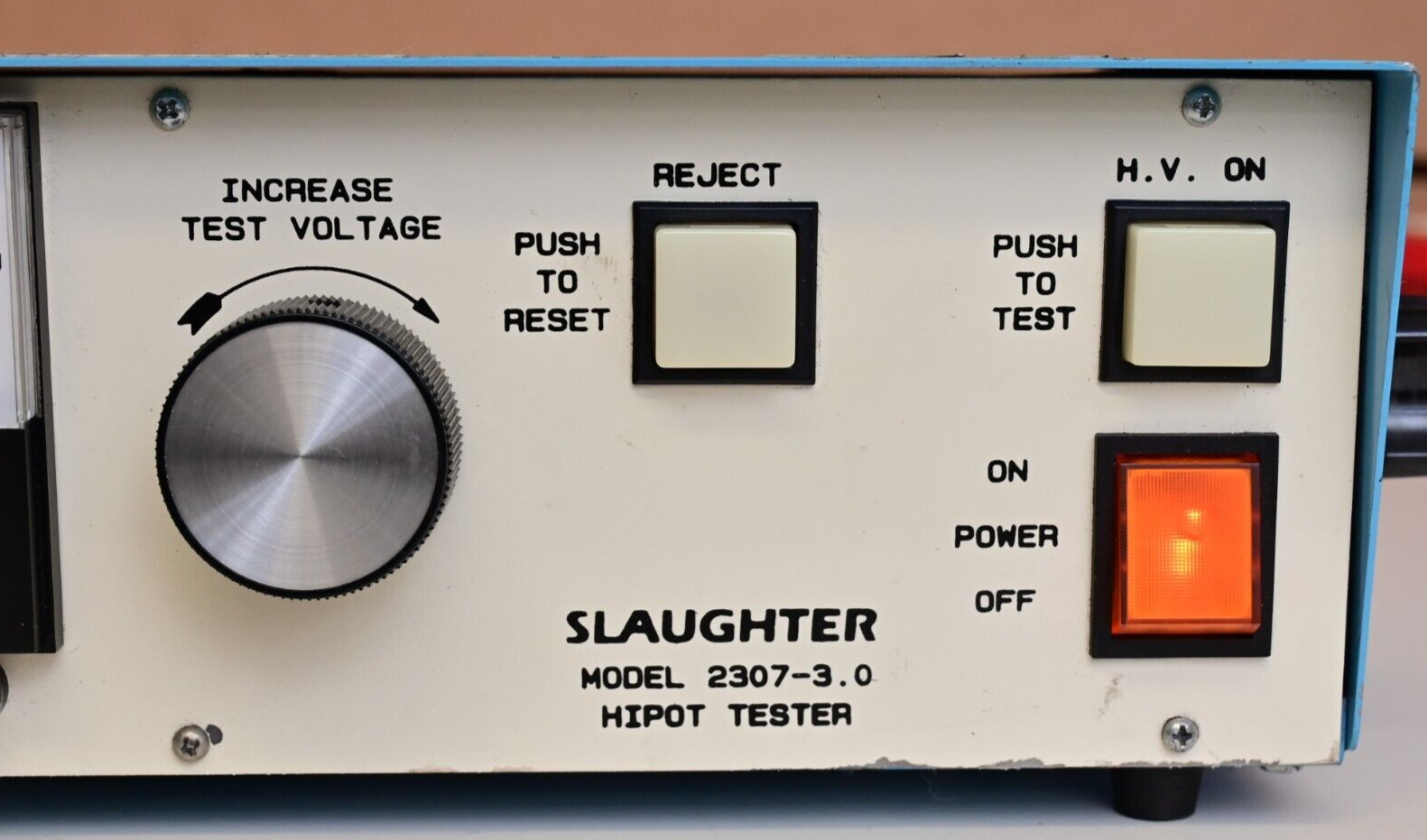 Slaughter Model 2307-3.0 3kV Hi-Pot Tester Hipot Appliance Test