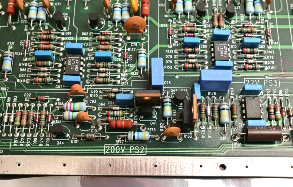 Sciex API 100 Mass Spectrometer Lens Power Supply Card 200V 400V 016403-C