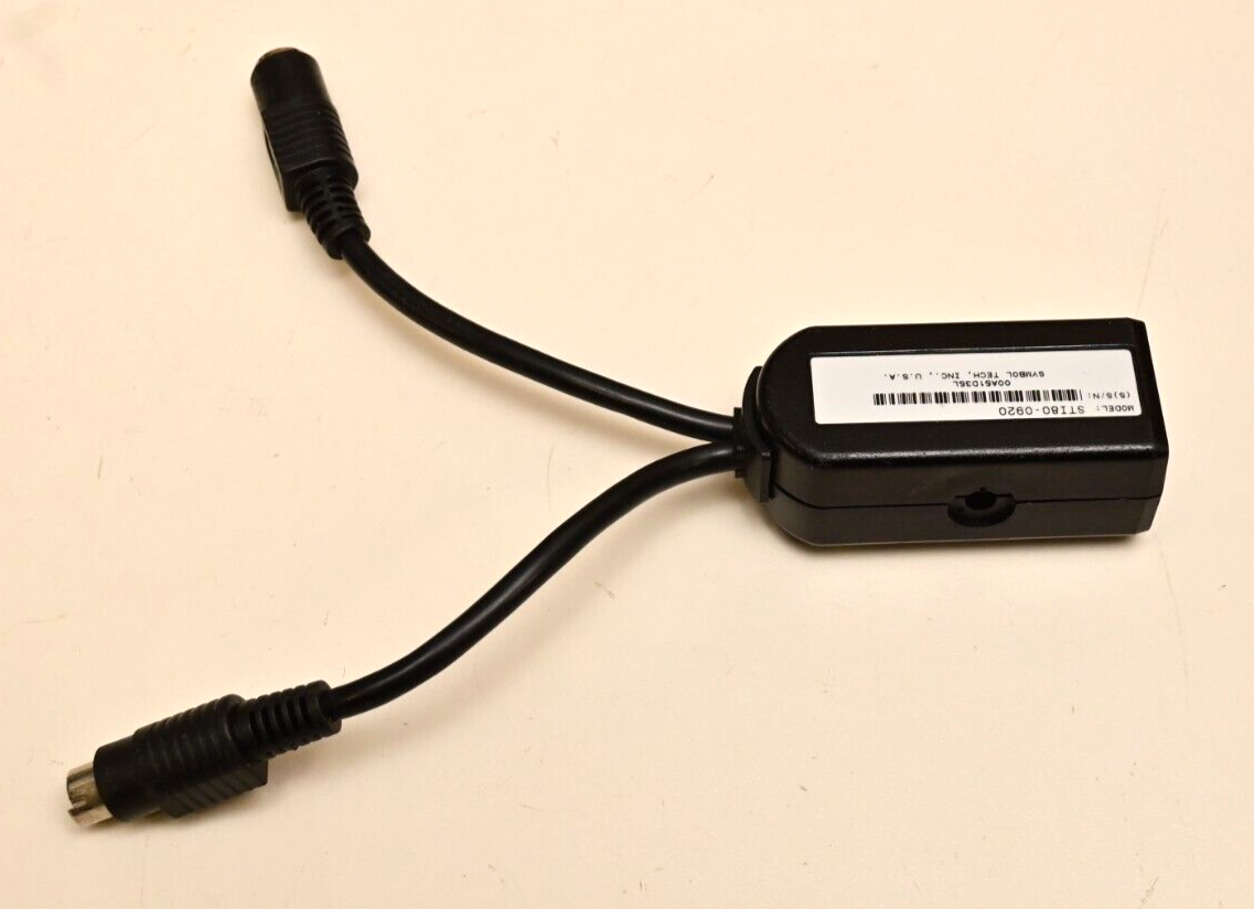 Symbol STI80-0920 Barcode Scanner Wedge PS/2 RJ45