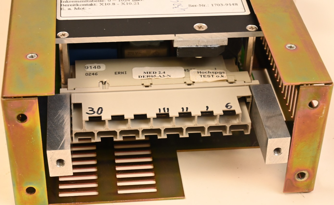 SSD Drives Type 635/DER 05-N-232 Servo Drive Controller w/ Vented Enclosure
