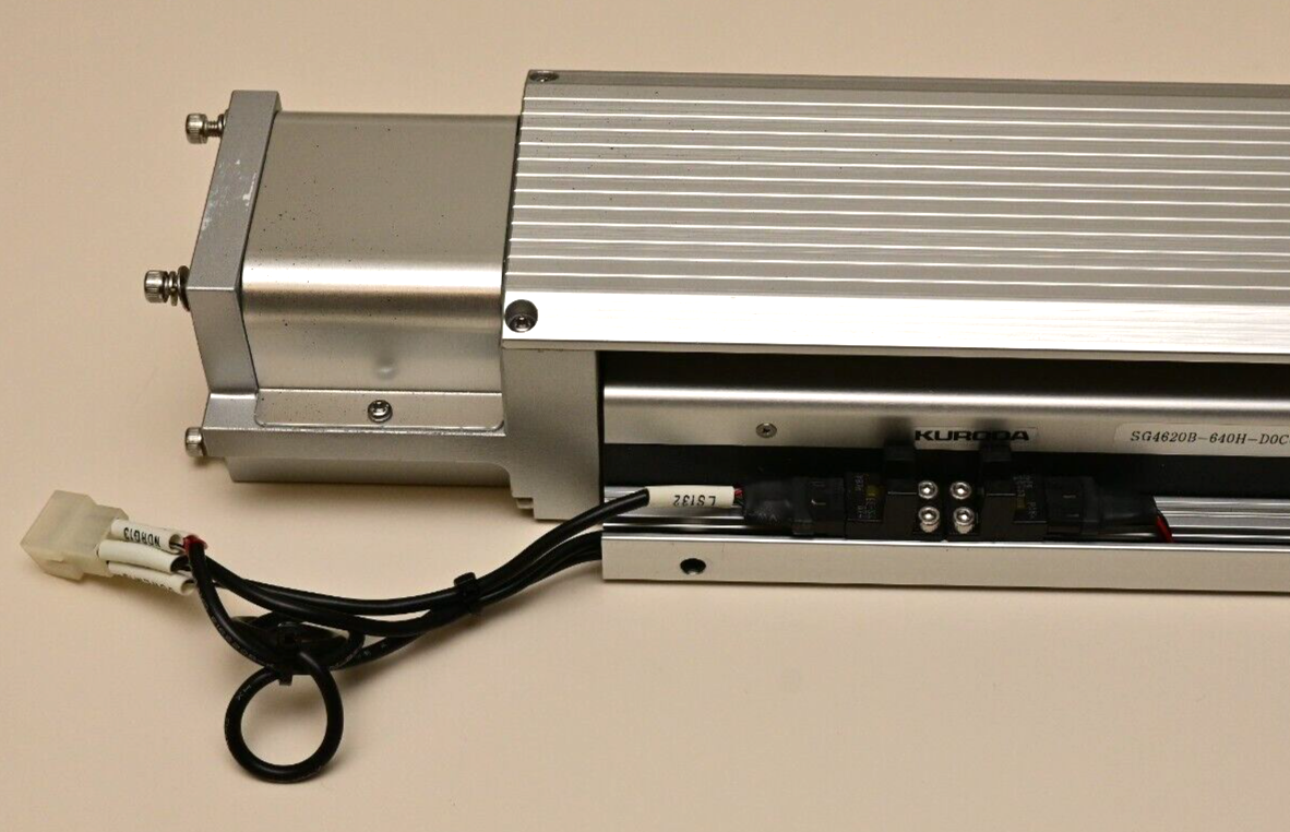 Kuroda 640mm Linear Actuator SG4620B-640H-D0CC-NZ High Accuracy Ball Screw Japan