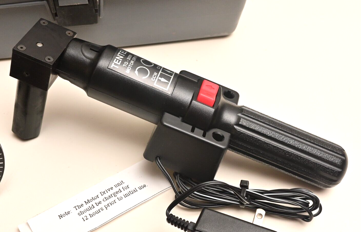 Tentel Model TQ-300M +/- 300 gm-cm Dial Torque Gauge Motor Drive, Charger, Case
