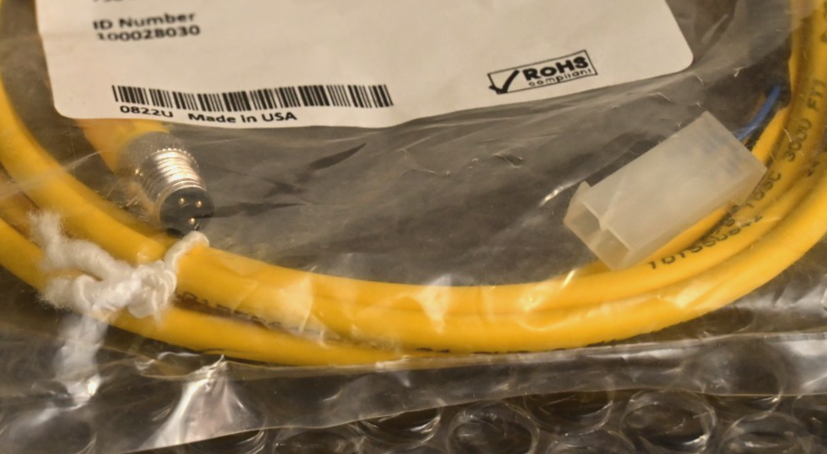 TURCK PSG 3M-2/CS17592 Sensor Cable M8 Mini-Fit Jr. Picofast Male Connector
