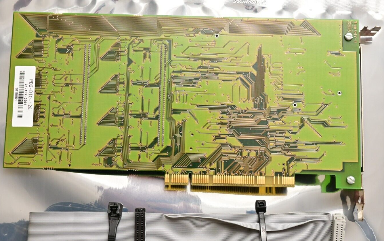 UEI PowerDAQ PD-DIO 128-Channel Digital PCI I/O Board w/ Cable PD2-DIO-128