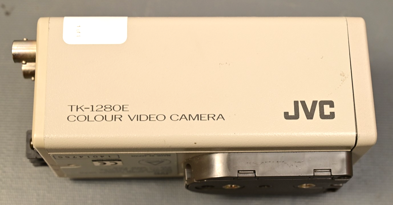 JVC TK-1280E CCD Camera C-Mount Color DSP DC Iris