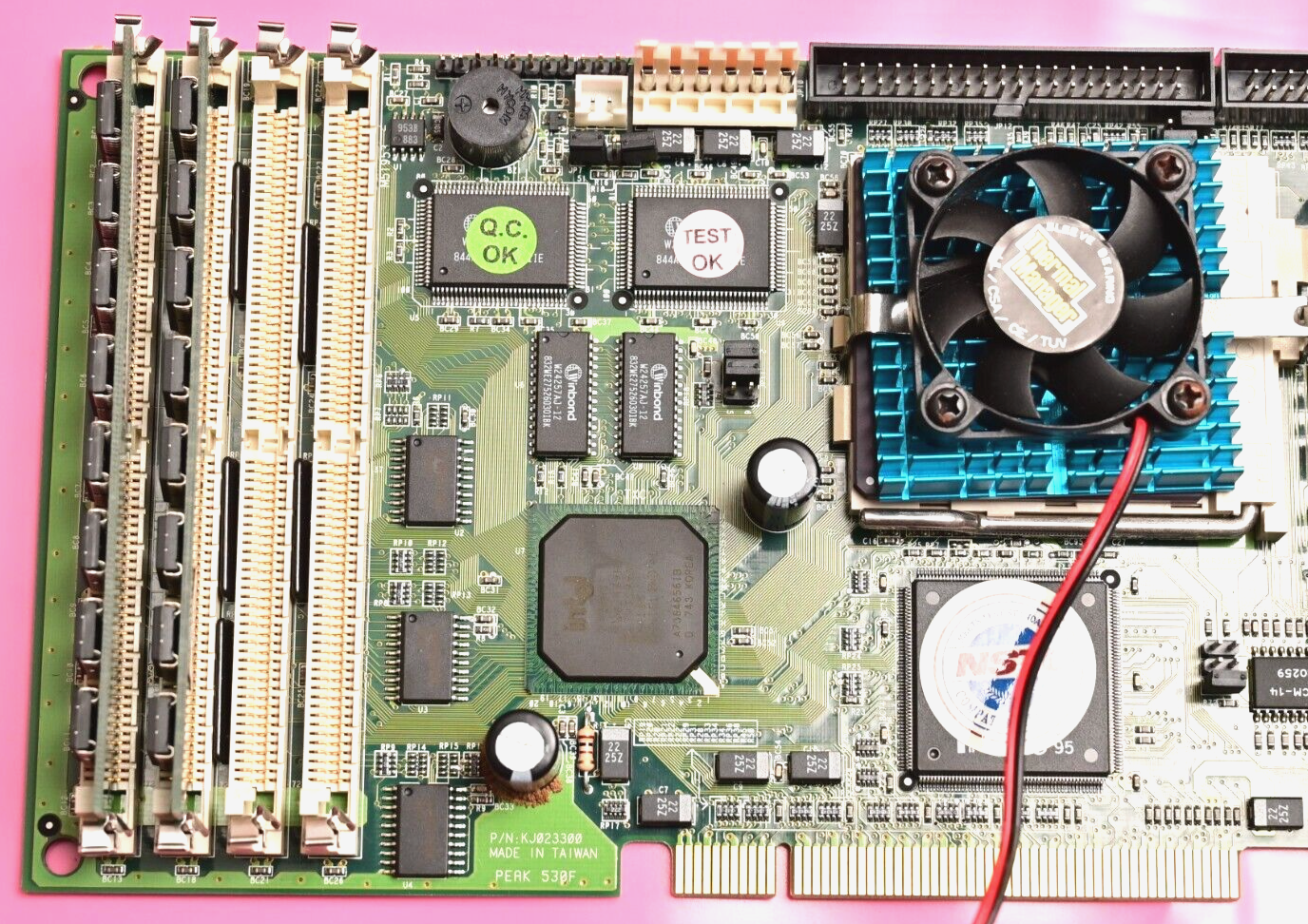 PEAK 530F Single Board Computer Industrial ISA/PCI PC/104 SBC CPU/RAM PICMG 1.0