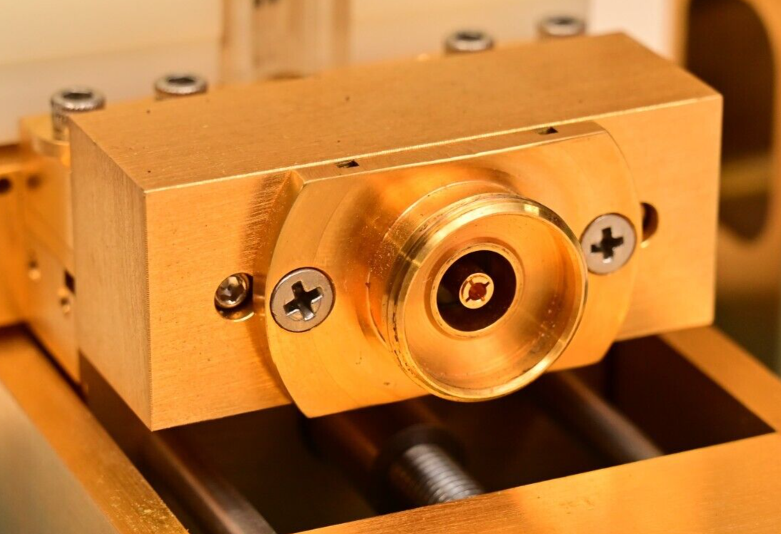 Inter-Continental Microwave RF Test Fixture A0135946A w/ Midsections Gold Plated