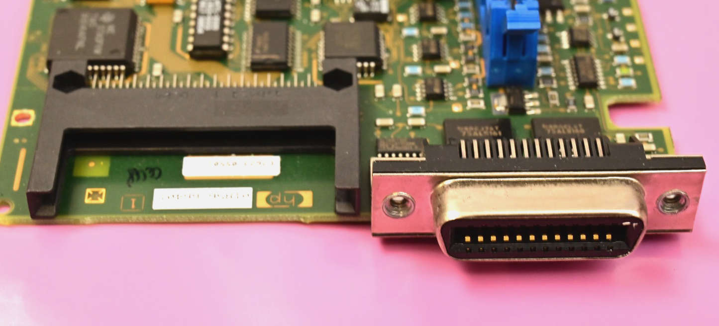 HP 8156A Main PC Board GPIB Card Slot TMS320P14FNL 01856-66401