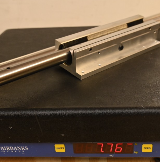 Thomson SSUTWNO 12 3/4" Linear Guide Bearing Pillow Block w/ 22.5" & 26" Shafts