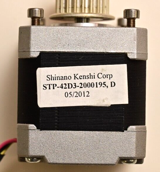 Shinano Kenshi STP-42D3-2000.D NEMA 17 4-Wire Stepper Motor w/ Toothed Pulley