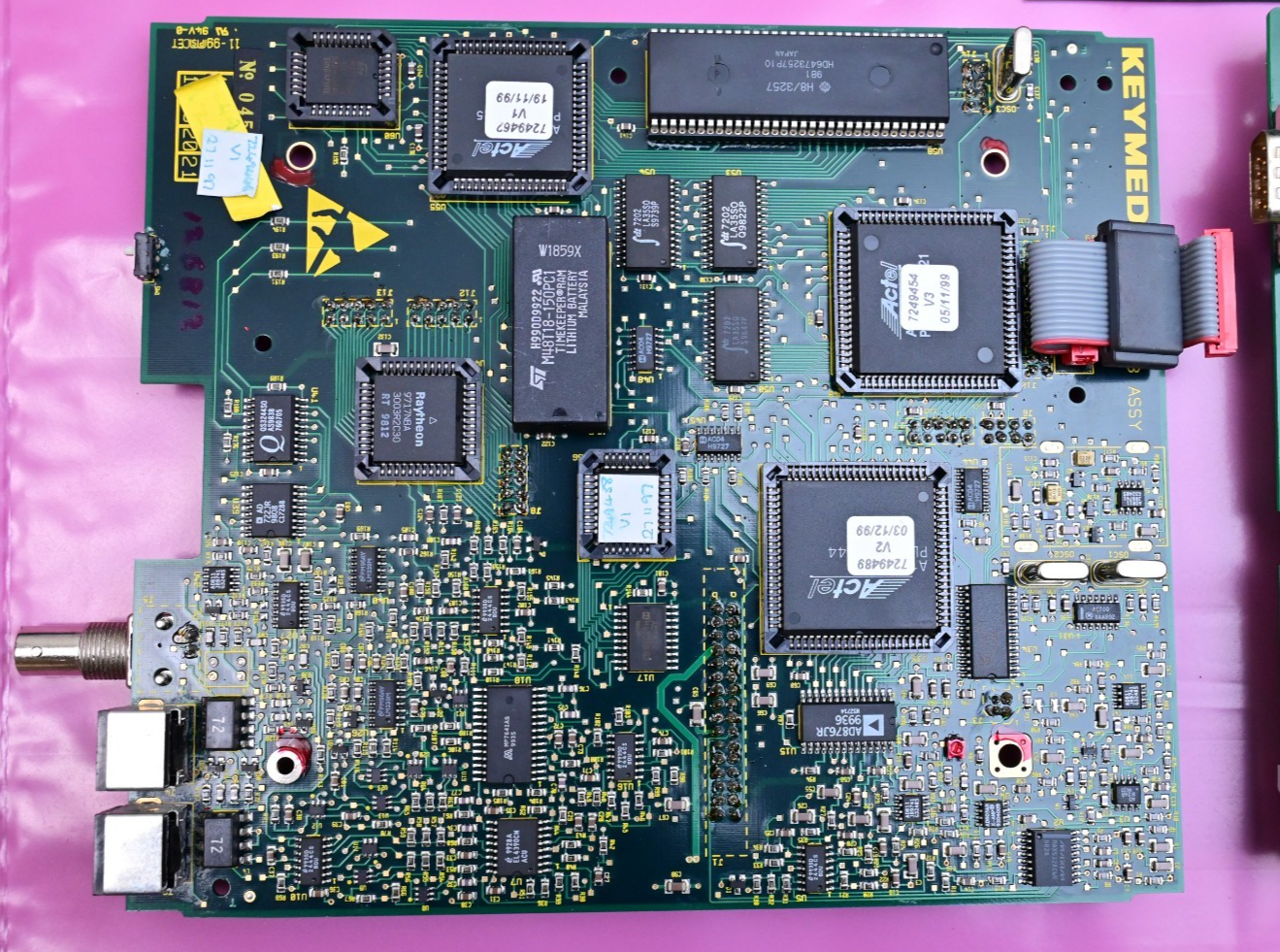KEYMED Endoscope/Videoscope PC Boards IV6A Hitachi H8/3257 3003R2C30 Gold Scrap