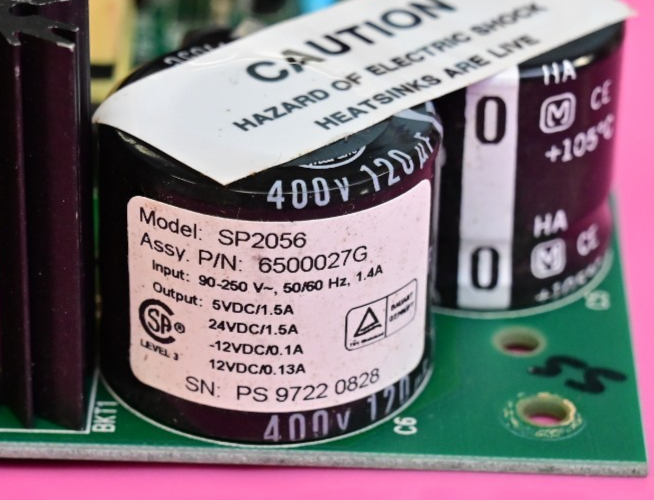 Converter Concepts SP2056 DC Power Supply 5V/24V/-12V/12V w/ Corcom Input Module