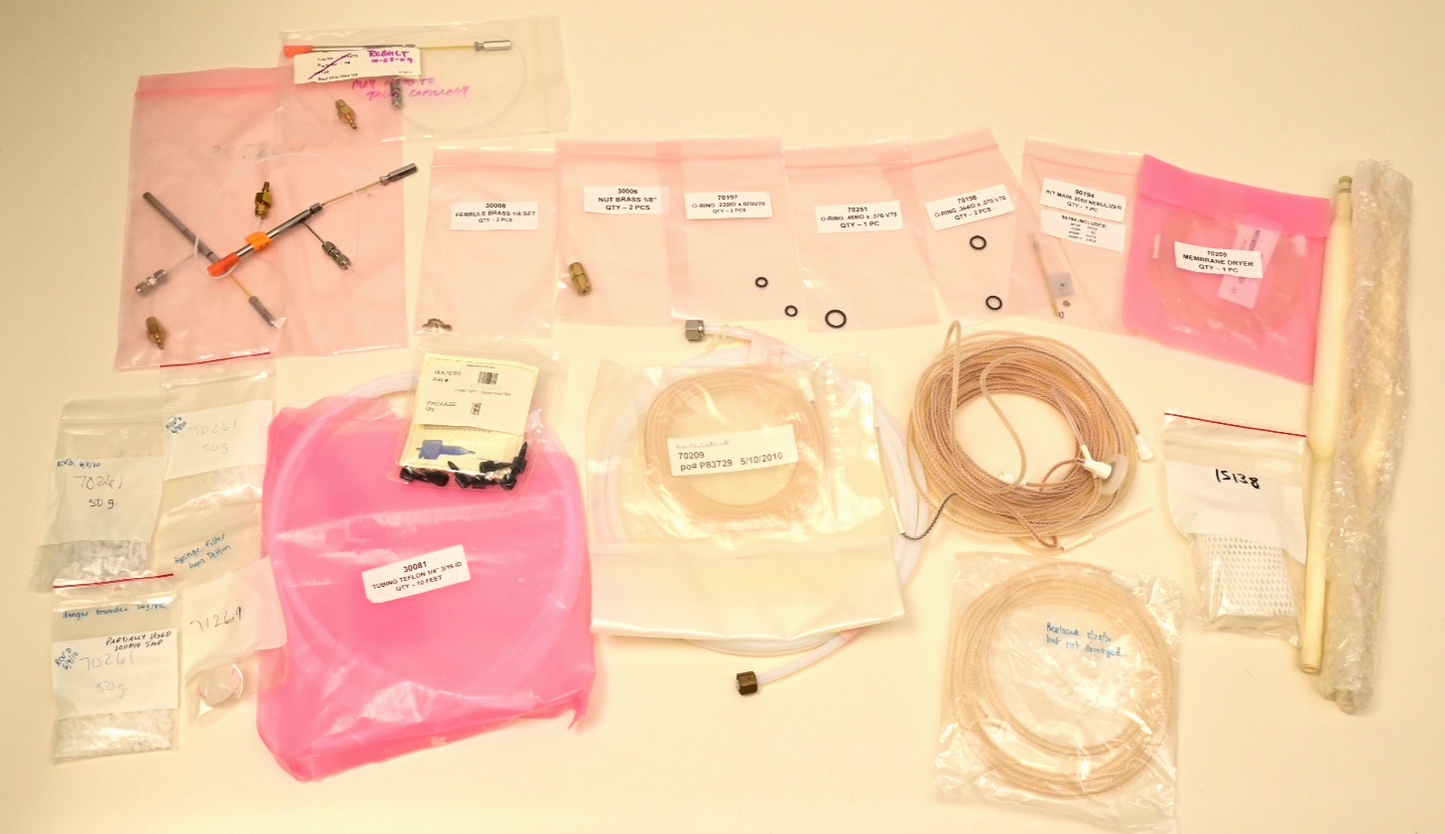 Large Spare Parts Lot for Antek Model 8060 Nitrogen Specific HPLC Detector CLND