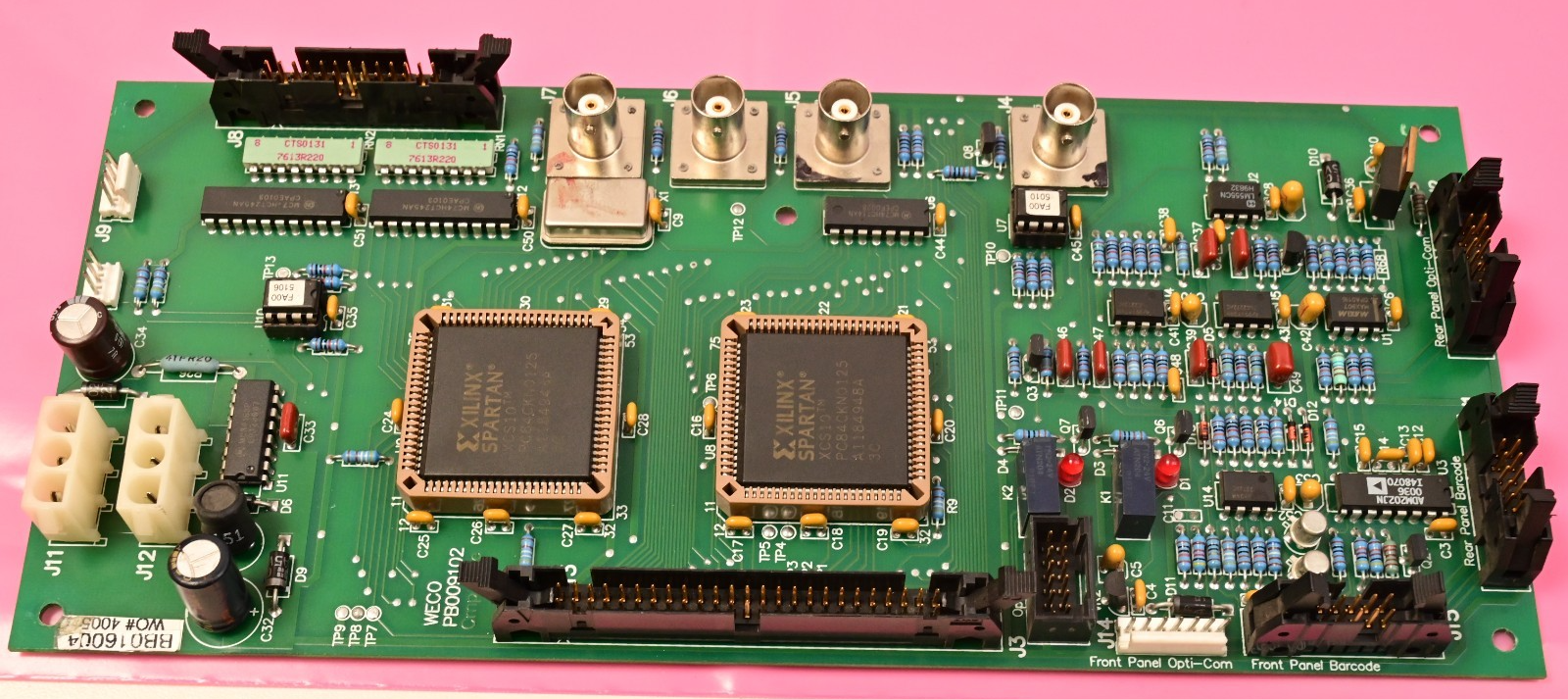 Watthour WECO 2350R PB009102 3-Phase Generator PC Board BB016004