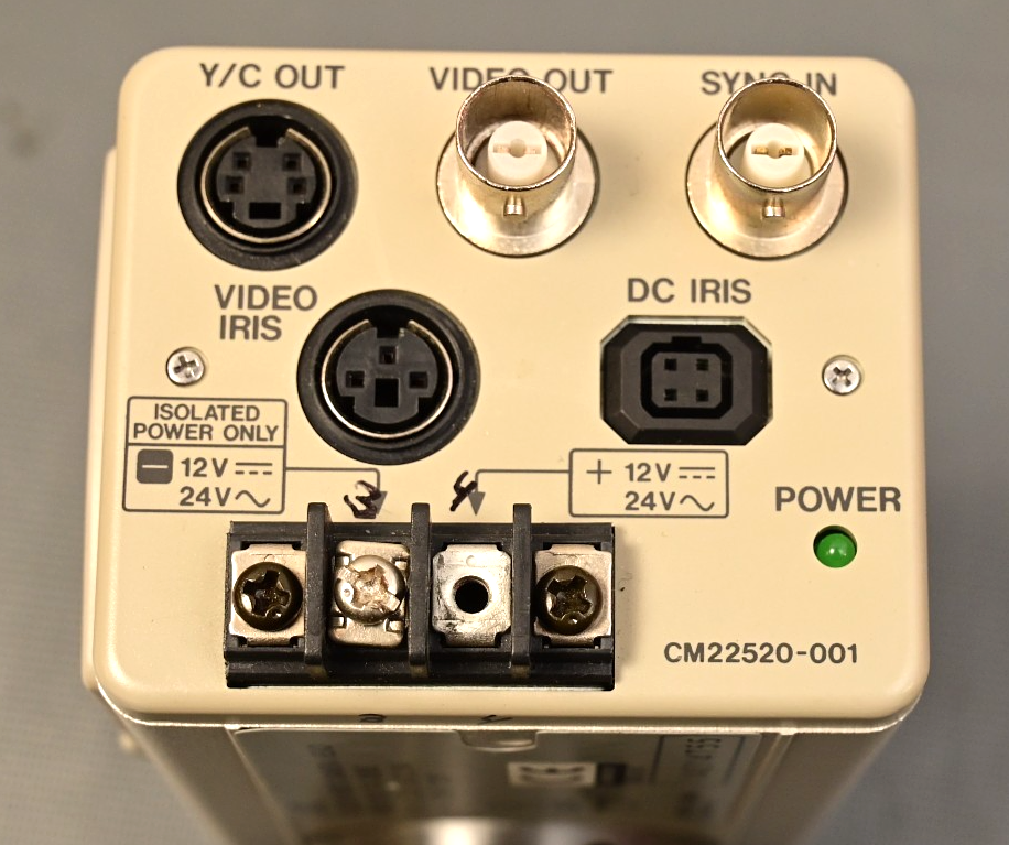 JVC TK-1280E CCD Camera C-Mount Color DSP DC Iris