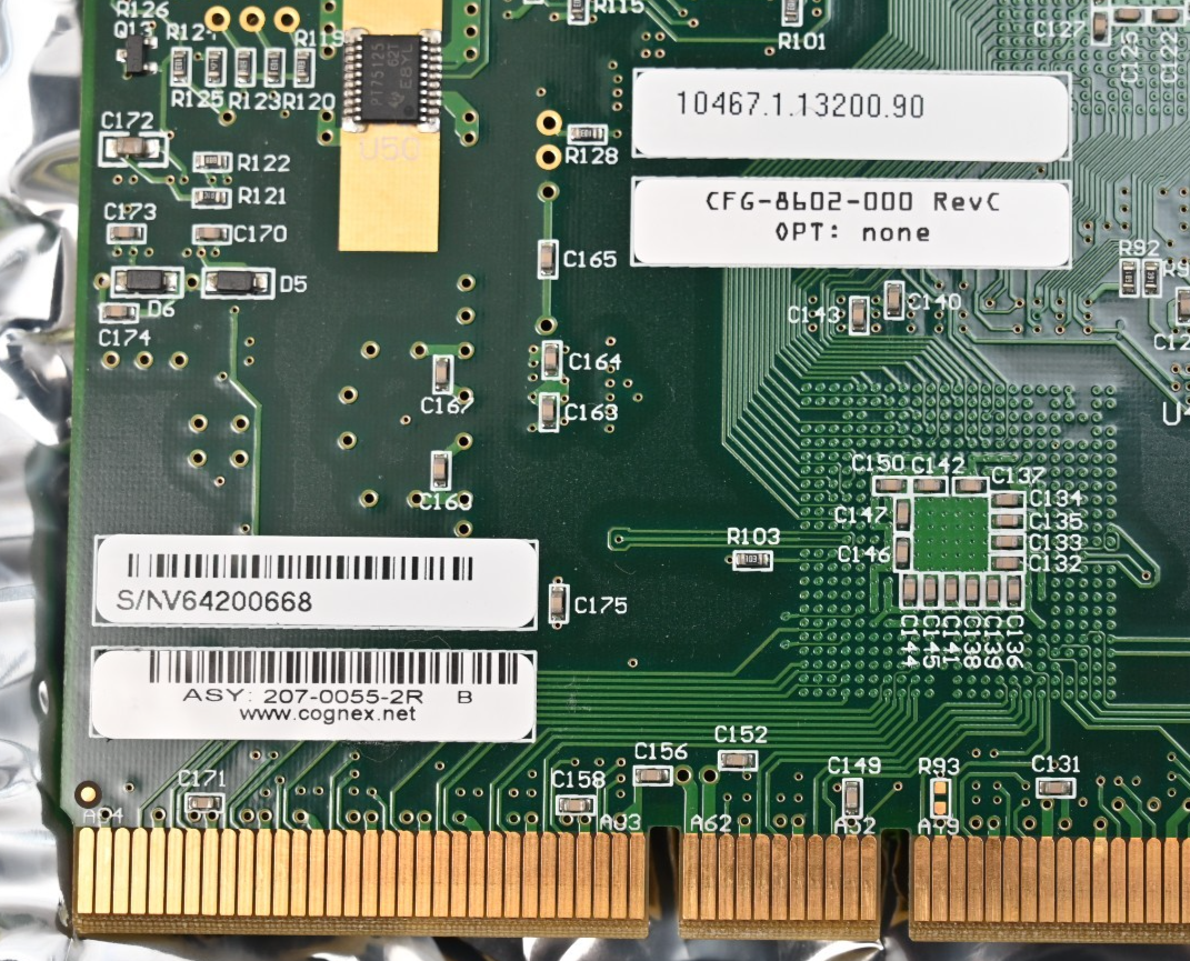 COGNEX 207-0055-2R B Frame Grabber Card 2-Port 64-bit PCI-X