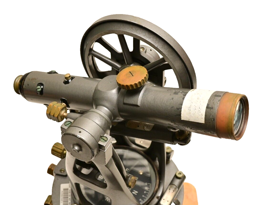 Brunson Transit 1953 No. 30 USAF Cold War Era Military Surveyors Instrument