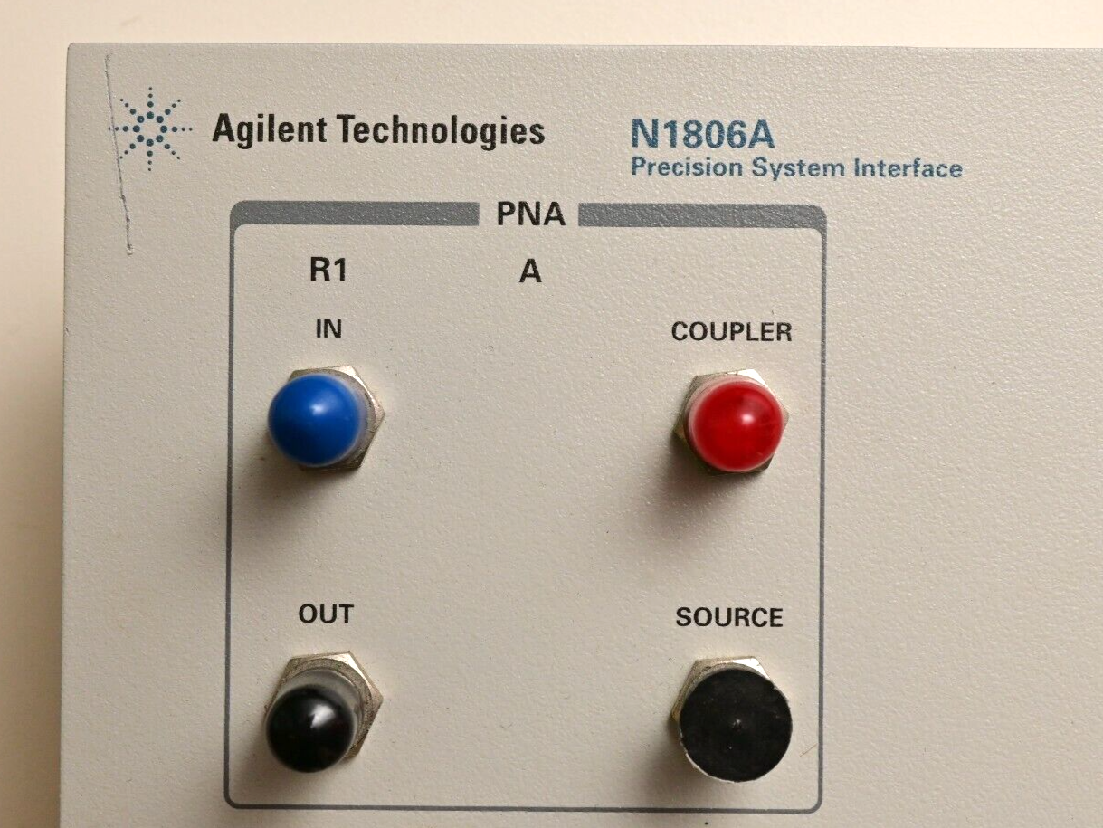 Agilent N1806A Precision System Interface Front Panel 12x SMA 8x N Passthrough
