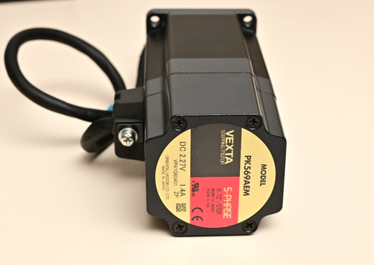 Oriental Motor Vexta PK569AEM 5-Phase 0.72° w/ Magnetic Brake 2.27V 1.4A NEMA 23