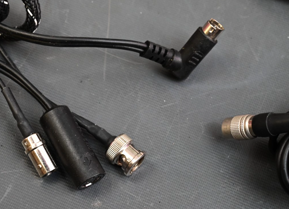 Lot of Olympus Industrial Videoscope/Borescope Cables BNC S-Video DB9 HRS/LEMO
