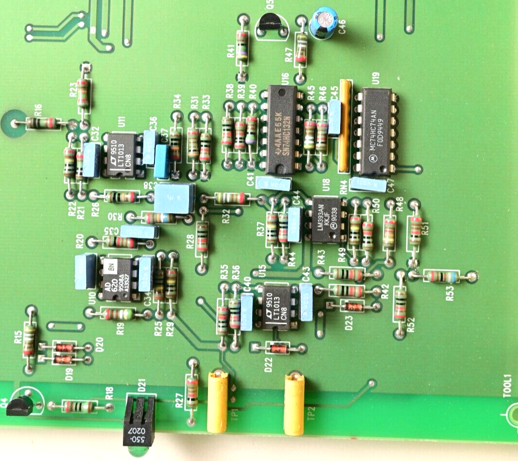 Sciex API 100 Mass Spectrometer DACS & Vacuum Gauge Control Board 020406-B