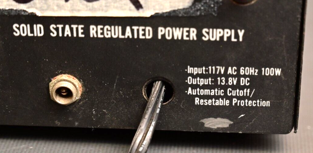 Solid State Regulated DC Power Supply 13.8V for 12V Vehicle Accessories