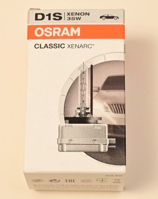 OSRAM D1S Xenon Classic Xenarc 35W 66140CLC HID Xenon Bulb NOS Volvo