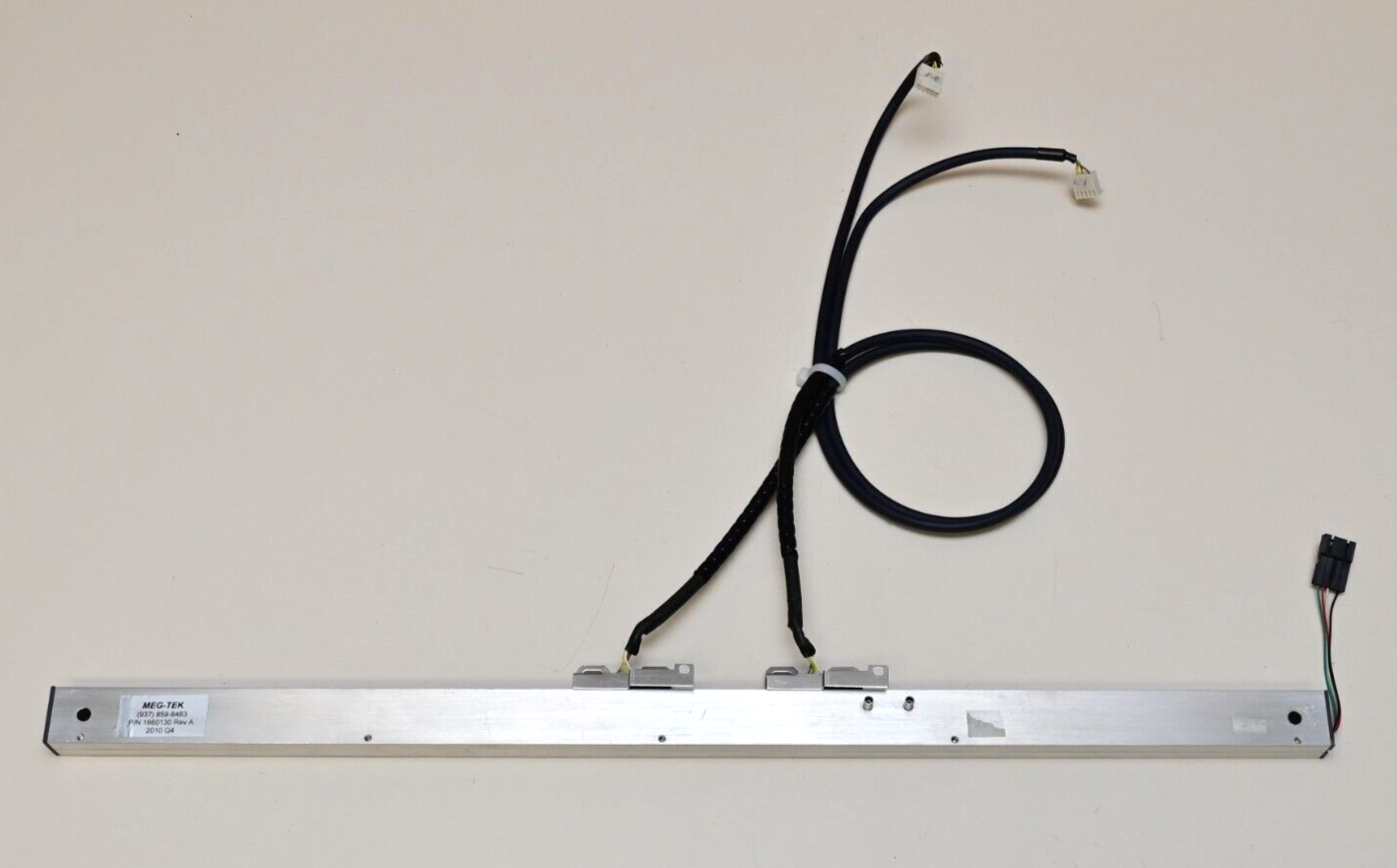 ~21" MEG-TEK Dual Optical Linear Encoder w/ Limit Sensor P/N 1660130 Rev A