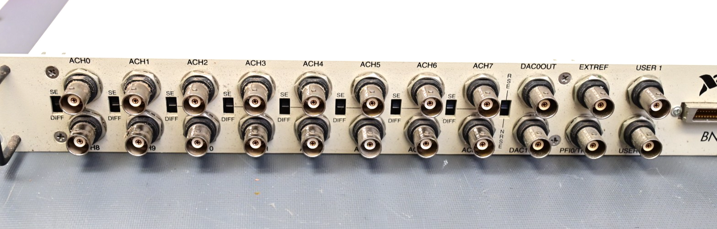 National Instruments BNC-2090 Breakout Box 18346BA-01 68-Pin D-Sub