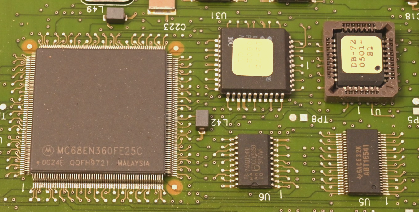 AG Communication Systems TIEC Card Motorola 68k Processor Micron Micron SIMM-72