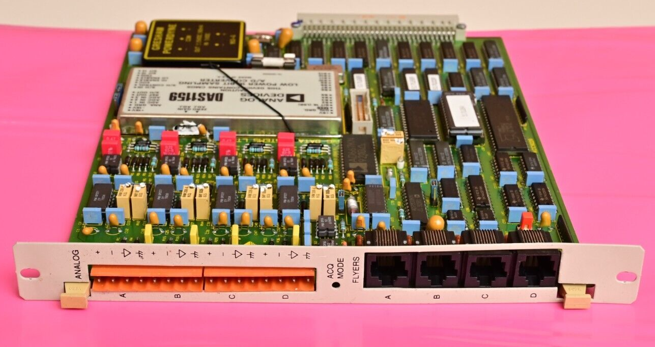 VG Data Systems D-I-2816-D Vintage Schroff VME Style DAQ Card AD667KN DAS1159 IC