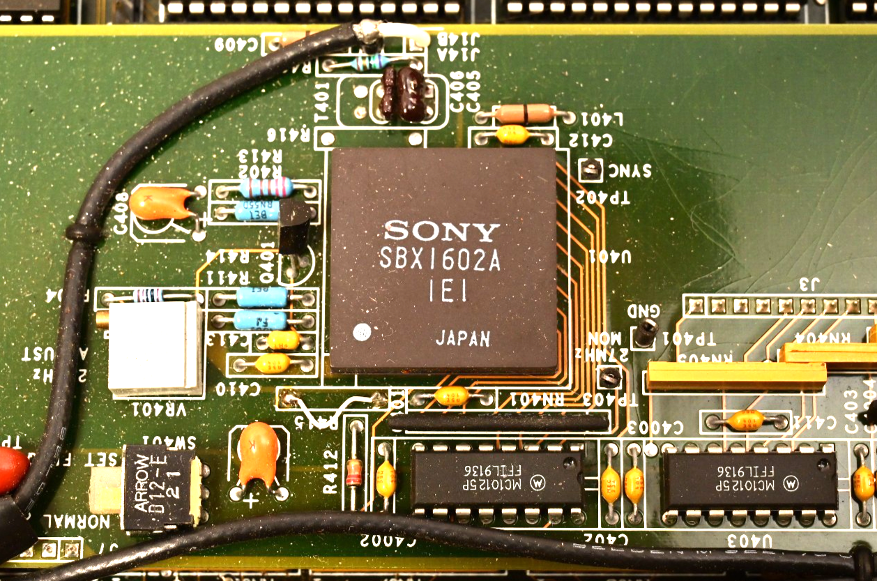 Abekas Video Systems A84 Serial Video Input Interface Sony SBX1602 IDT 7201LA50P