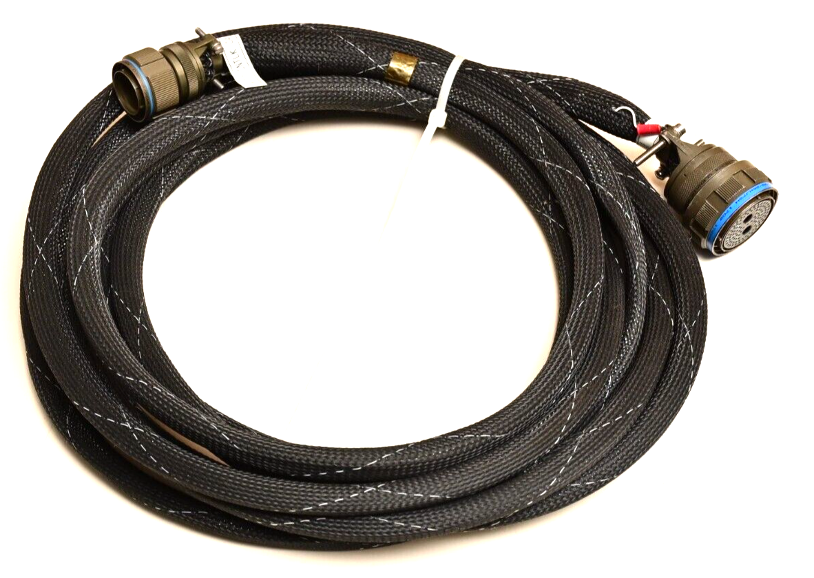 L-3 WESCAM MX-15 Cable Assembly W114 Interlock 100-Pin Connectors Gold Mil-Spec