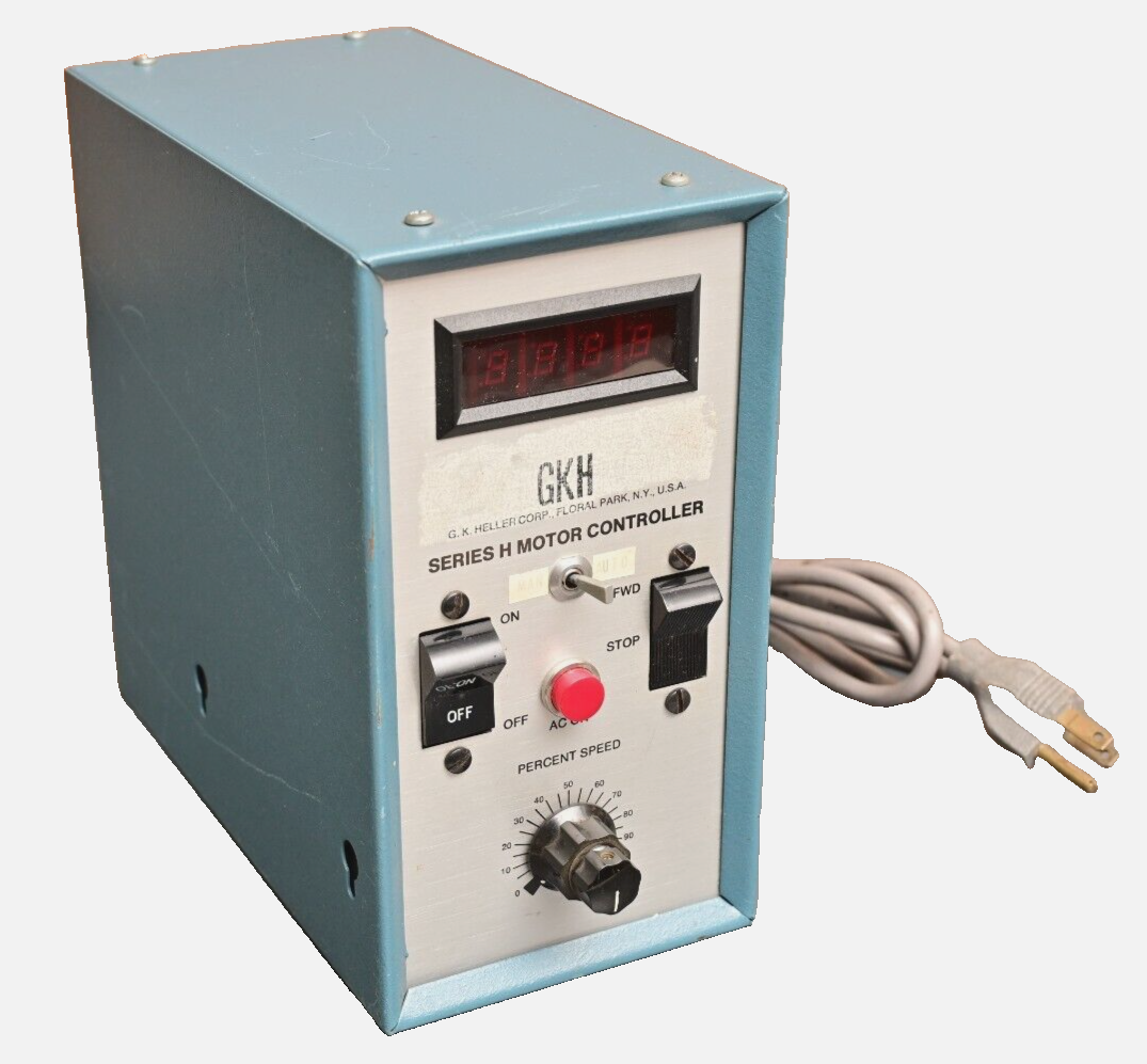 G.K. Heller Series H Motor Controller / Drive GKH HT5T 1/40 HP 1800RPM 115VAC