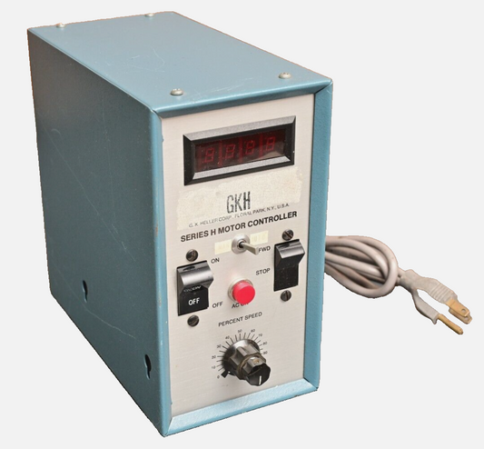 G.K. Heller Series H Motor Controller / Drive GKH HT5T 1/40 HP 1800RPM 115VAC