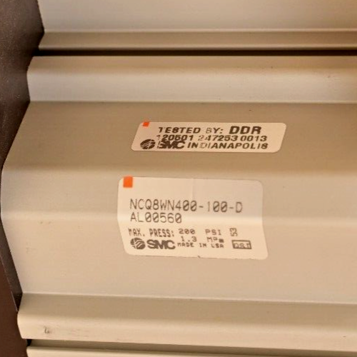 26mm Z-Axis Assembly SMC NCQ8WN400-100-D Compact Cylinder Slide Lock 3x EE-SX672