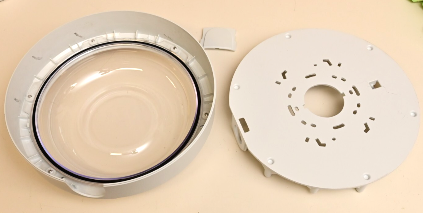 AXIS P37 P3707-PE 360 Camera Housing/Enclosure Assembly Acrylic Dome