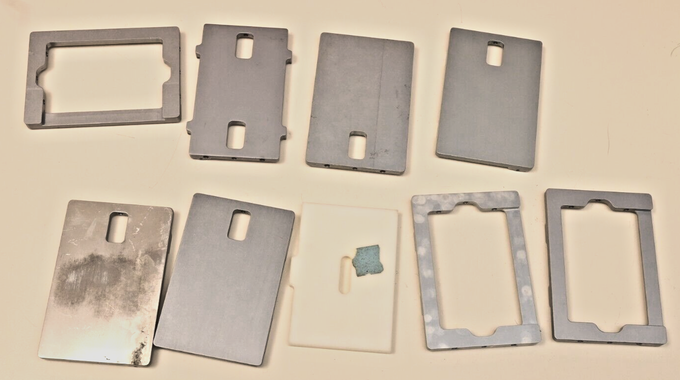 Lot of 9 Agilent VPrep Velocity11 Misc Shelf/Plate Assemblies Vertical Pipetting