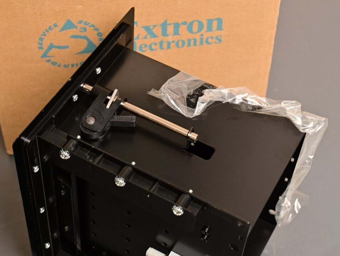 Extron Cable Cubby 700 BLK No AC 70-1046-02 Brushed Aluminum Black