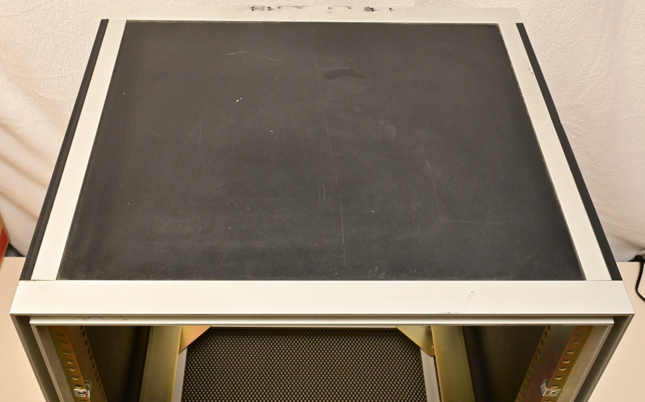 IMS Enclosures 14U Rack Mount Cabinet ~18" Deep Aluminum/Black Fold Out Handles