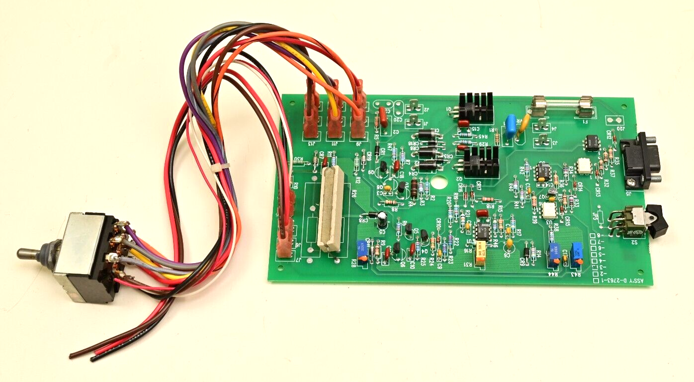 Cole Parmer Masterflex Console Control PC Board / Motor Controller P/N D-2763-1