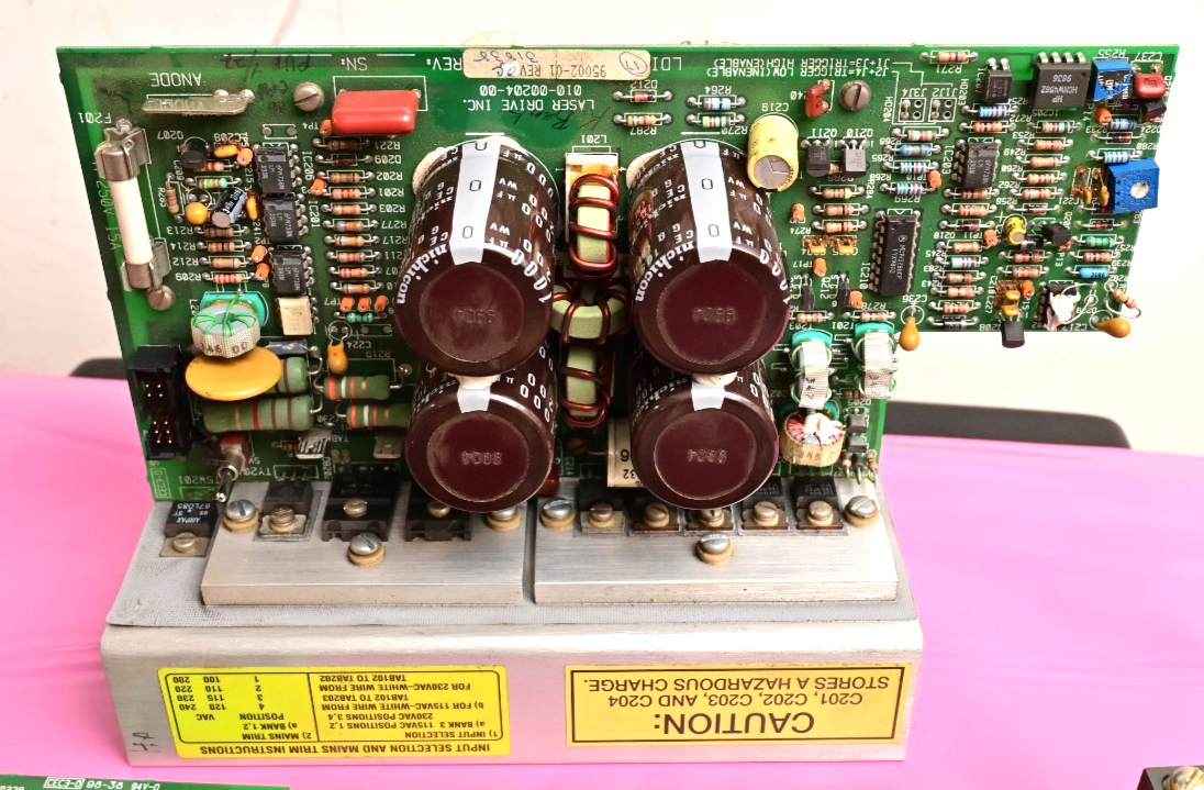 7.9 lb Laser Power Supply Parts Transformers Coils Power Transistors Heatsink