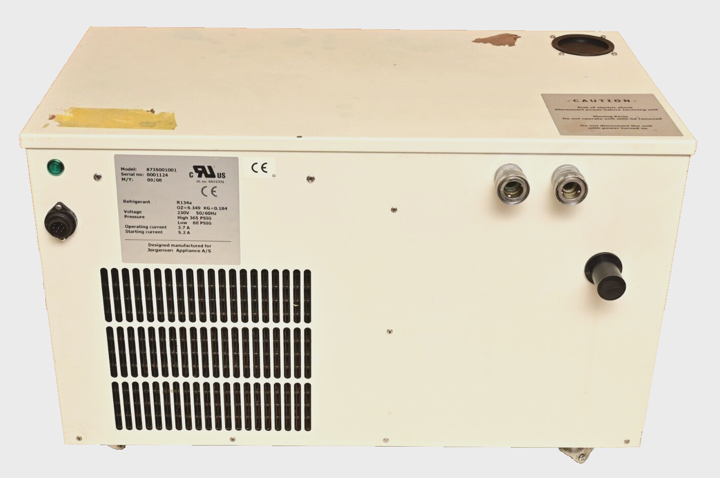 Jogensen Standard Capacity Cooler P/N 8735001001 Glunz & Jensen Plate Processor